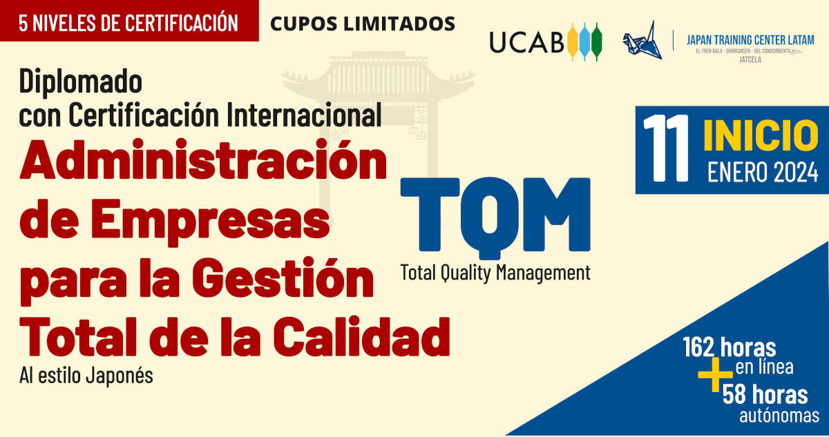 Diplomado con Certificación Internacional en TQM