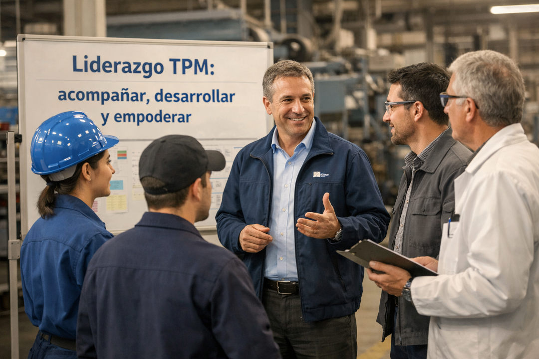 Liderazgo TPM: del control al acompañamiento