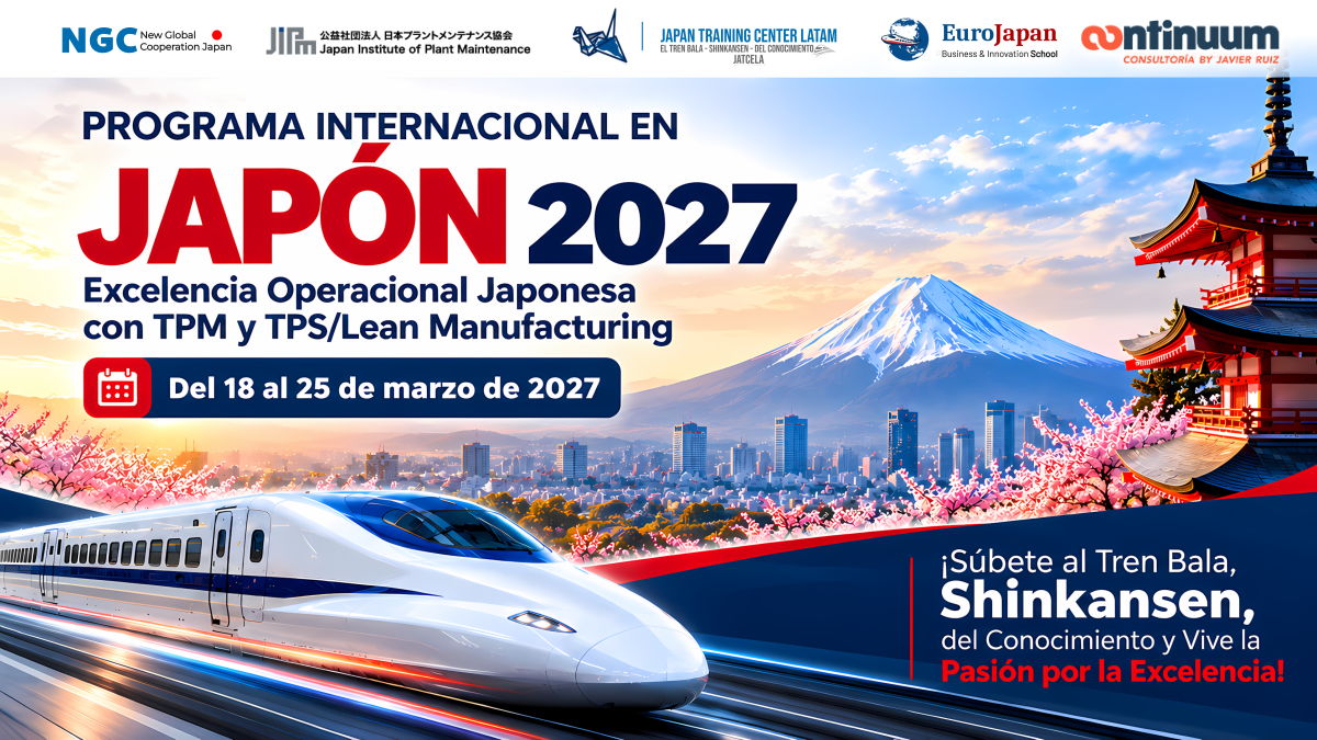 Programa en Japón Excelencia Operacional TPM TPS Lean 2027