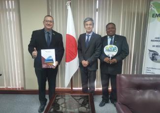 Exitosa reunión con el Embajador de Japón